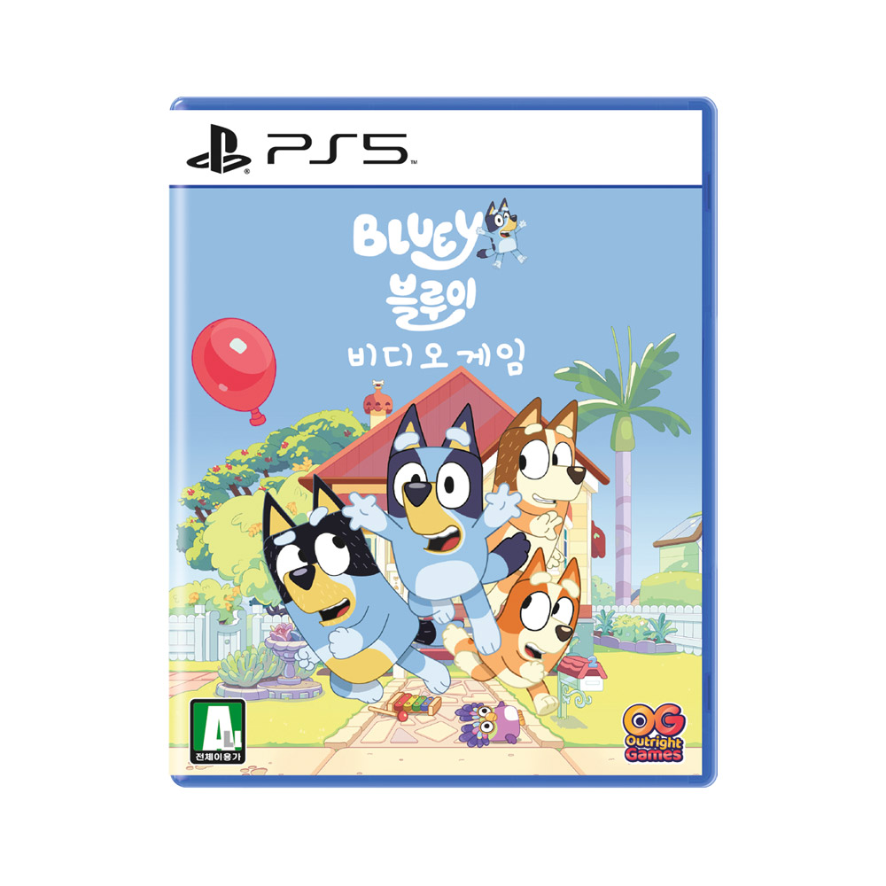 PS5 블루이 비디오 게임 CD 어린이게임 가족게임 : 주식회사 테크라인