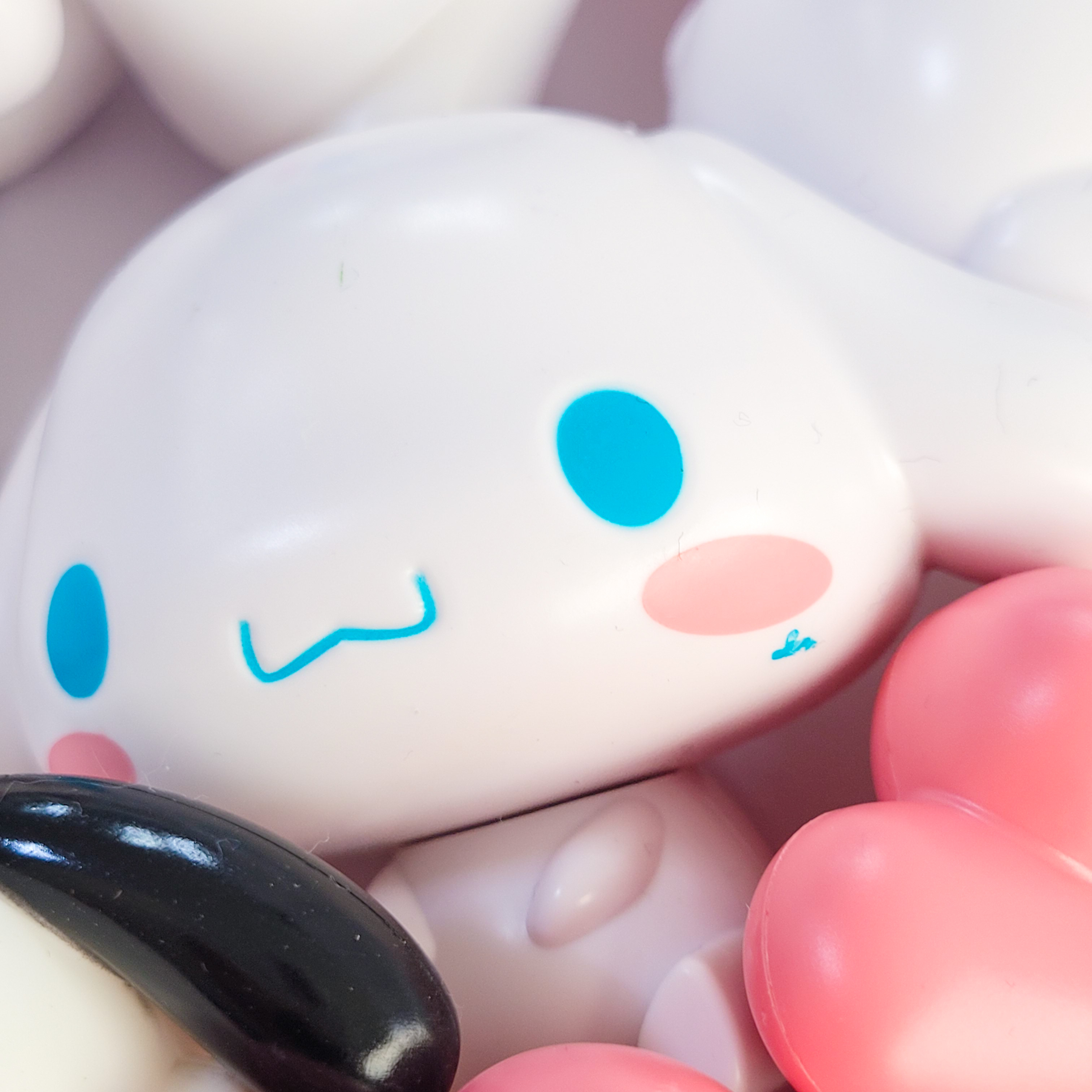 (B급) 산리오 빅 피규어 케이크 토퍼 장식 세트 생일 파티 : 러브마이띵스