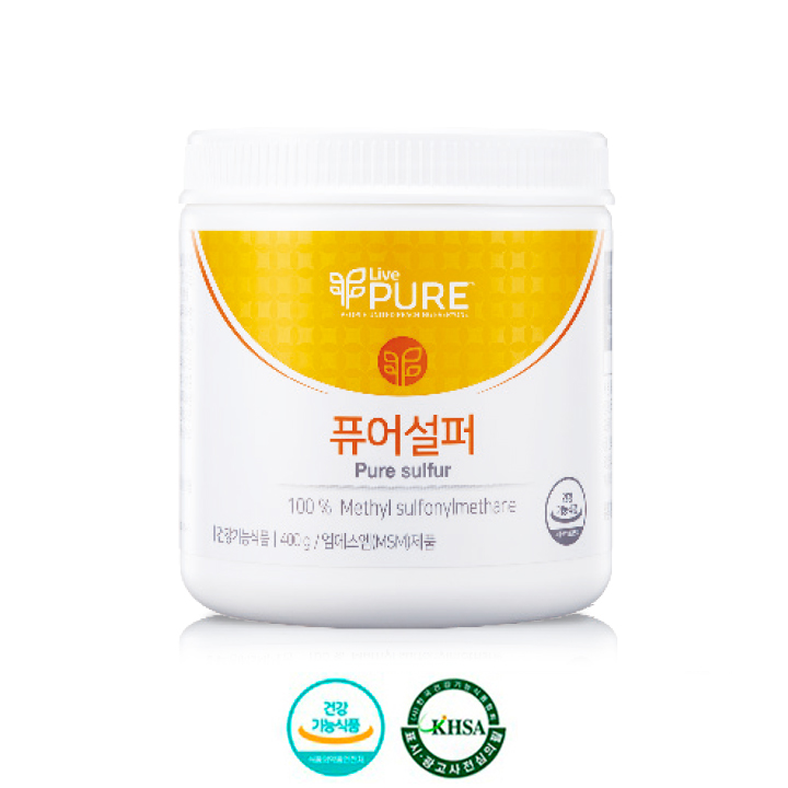 [Live Pure] 퓨어설퍼 (400g) : 건강한 정
