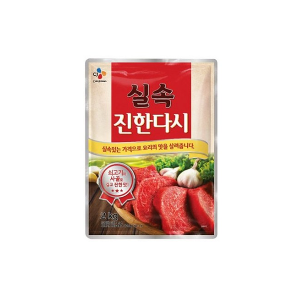 CJ제일제당 실속 진한다시 2kg 조미료 다시다 : 식자재민족