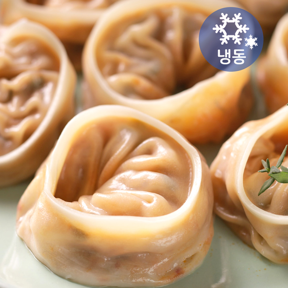 굿프랜즈 김치손만두 1400g/국산 돼지고기 절임배추 김치만두 만두국 찐만두 분식 간식 : 유진몰