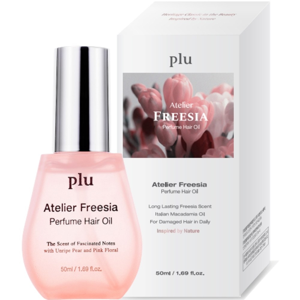 플루 아뜰리에 프리지아 퍼퓸 헤어오일 50ml × 1개 : 블리스하이