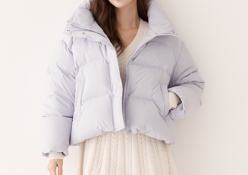 하이넥 숏 다운(3colors)_RMJDD4TR01 : 로엠 부산광복점