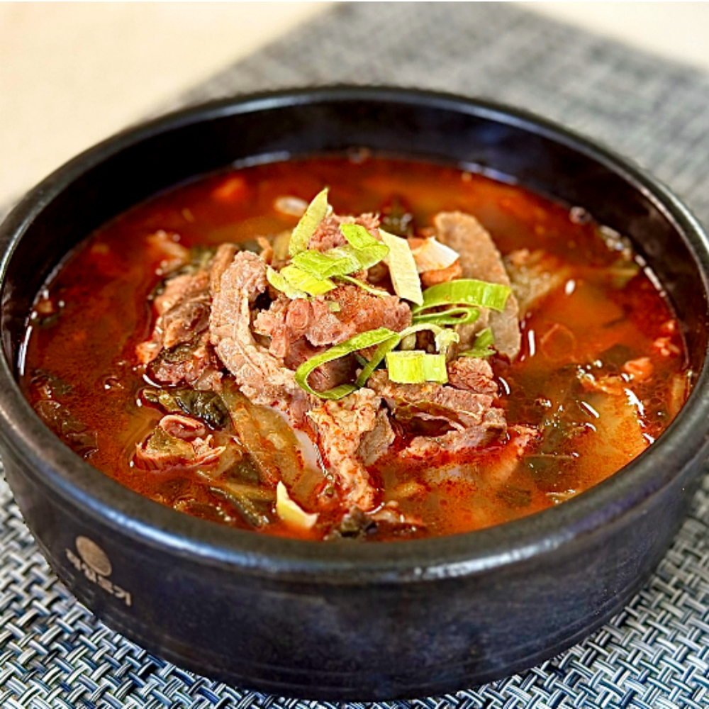 노아F&B) 얼큰 한우국밥 깔끔한 장터 국밥 600g : 노아에프엔비