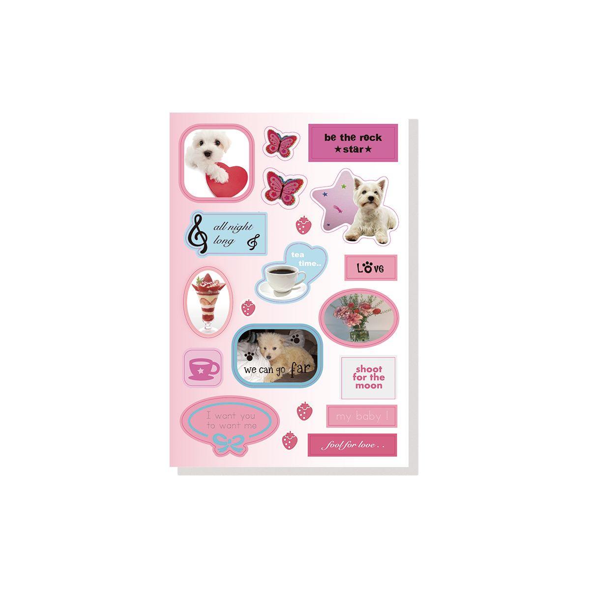[bobos⋆보보스] bobos sticker (4types) : 트웬티쓰리룸