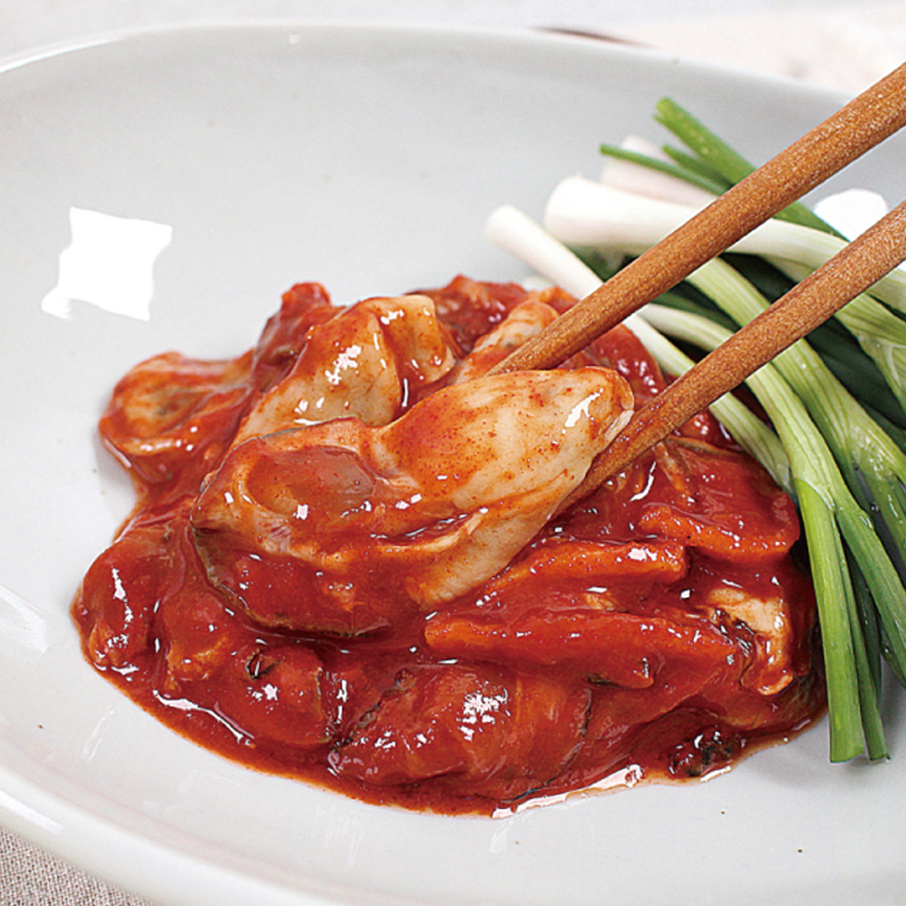 어리굴젓 멍게젓갈 가자미식해 갈치속젓 명태회무침 젓갈 : 맛통해