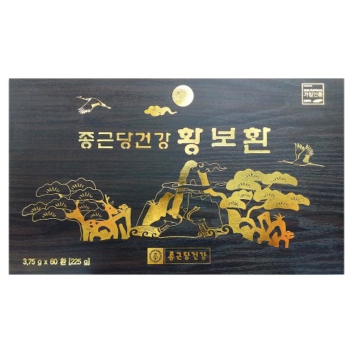 종근당건강 우황청심환 황보환 3.75gX60환 원기보환 부모님선물 상견례선물 : 어니버스