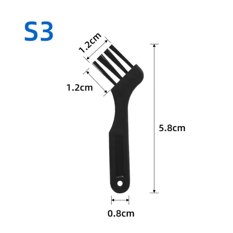 노트북용 키보드 PC 청소 브러시 키트 USB 소형 컴퓨터 먼지 클리너 휴대용 정전기 방지 공간 10 개 : 뚜꾸몰