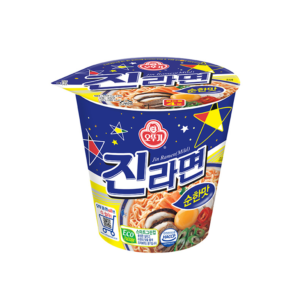 진라면 매운맛 컵라면 65g 48개 소컵 작은컵 : 코스트코구매대행 몽땅365
