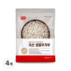 오큐비 생율무가루, 500g, 4개 : 라이프 해커