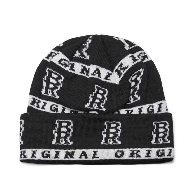 비에스래빗 BR 비니 블랙 BSRABBIT BR Beanie Black : 팝스노우보드