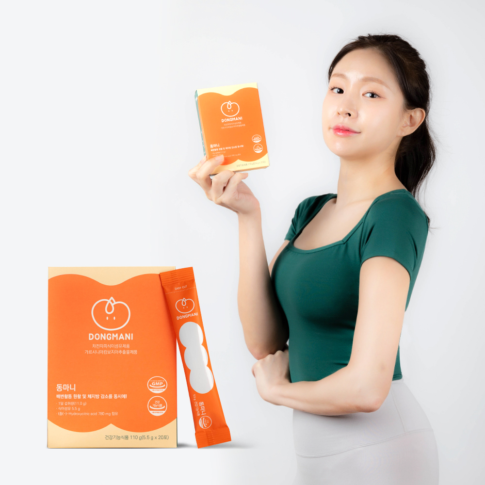 동마니 가르시니아 다이어트 보조제 차전자피 환 식이섬유 5.5g X 3박스 : 동마니