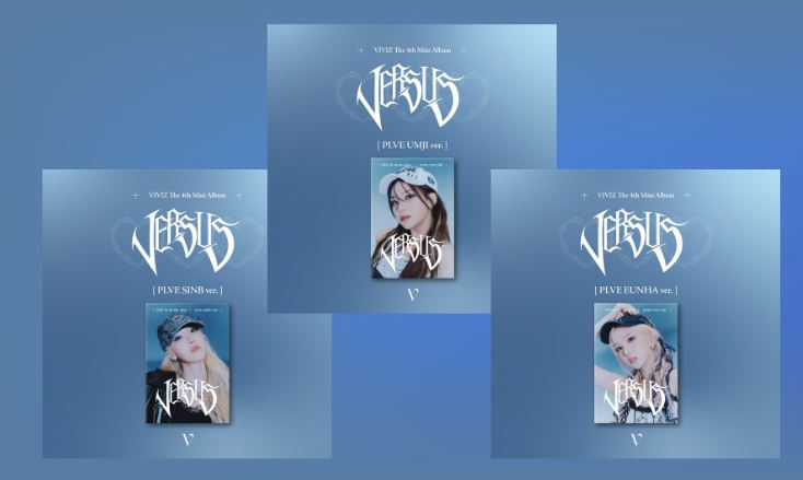 비비지(VIVIZ) - VERSUS [미니 4집] [PLVE VER] [3종 중 랜덤 1종] : 아이러브뮤직