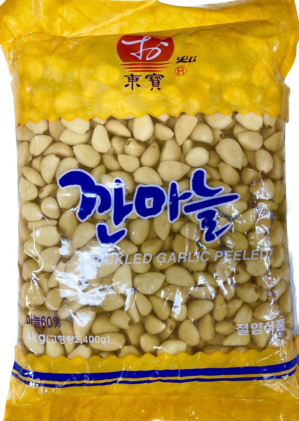 동보식품 깐마늘절임(4kg x 4) 대용량 / 알마늘 절임 : 천하유통
