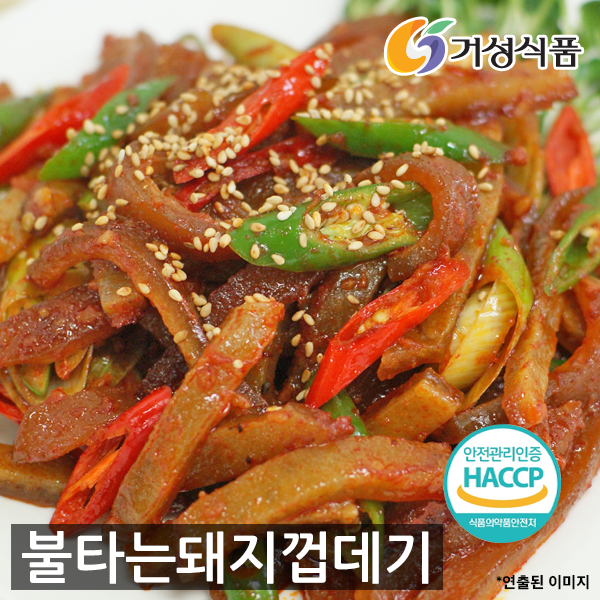거성식품 불타는 양념껍데기 400gx3 : 거성식품