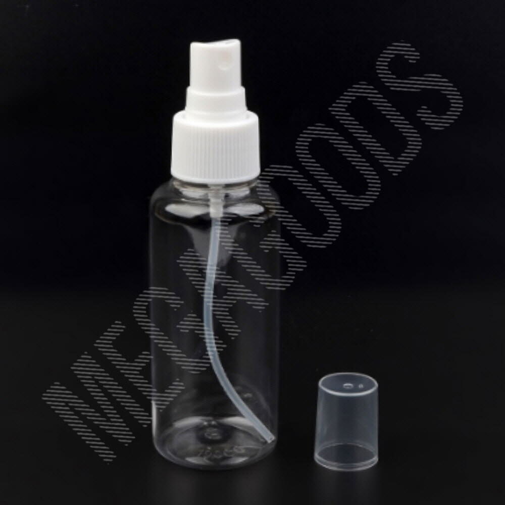 스프레이형 투명 용기 100ml 투명스프레이용기 화장품공병 : 메가굿즈