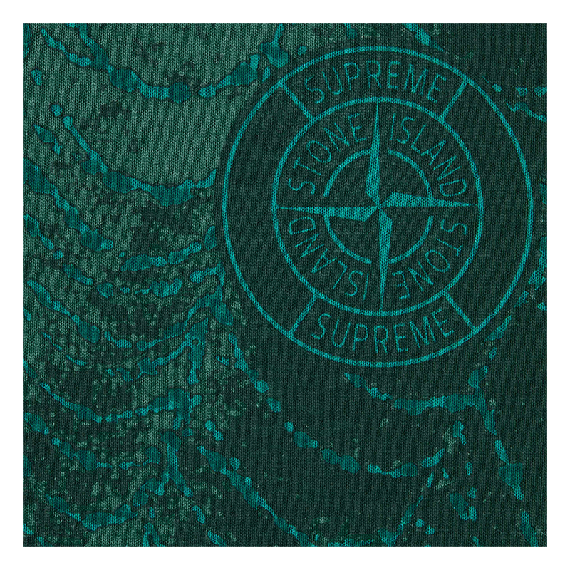 [국내배송] 슈프림 스톤 아일랜드 티셔츠 다크 그린 SUPREME®/STONE ISLAND® S/S Top Dark Green : 베이스먼트 스토어
