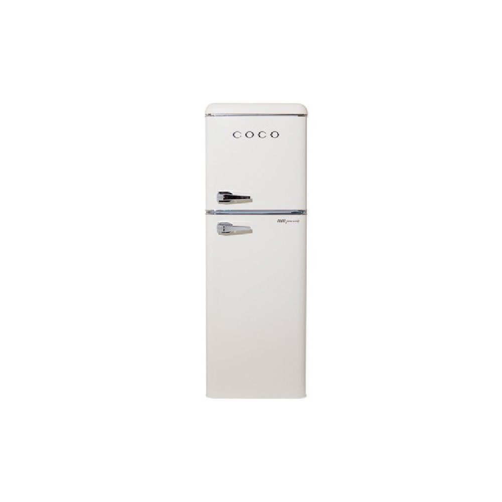 COCO 코코일렉 레트로 냉장고 CET13CM 138L 소형 미니 원룸 인테리어냉장고 : 가전풀하우스