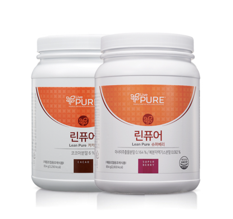 [Live Pure] 린퓨어(카카오, 슈퍼베리) 854g : 건강한 정