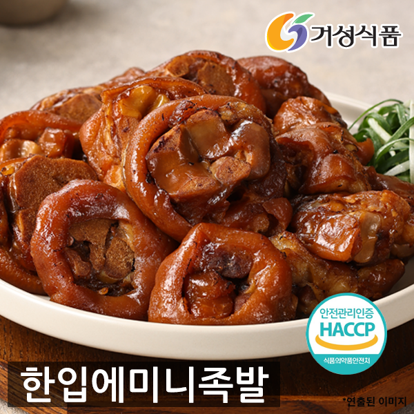 거성식품 한입에미니족발 400g : 거성식품