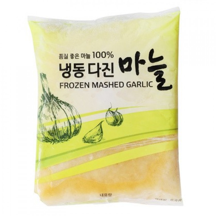 냉동다진마늘 1kg/청해원 : 오케이오하우스