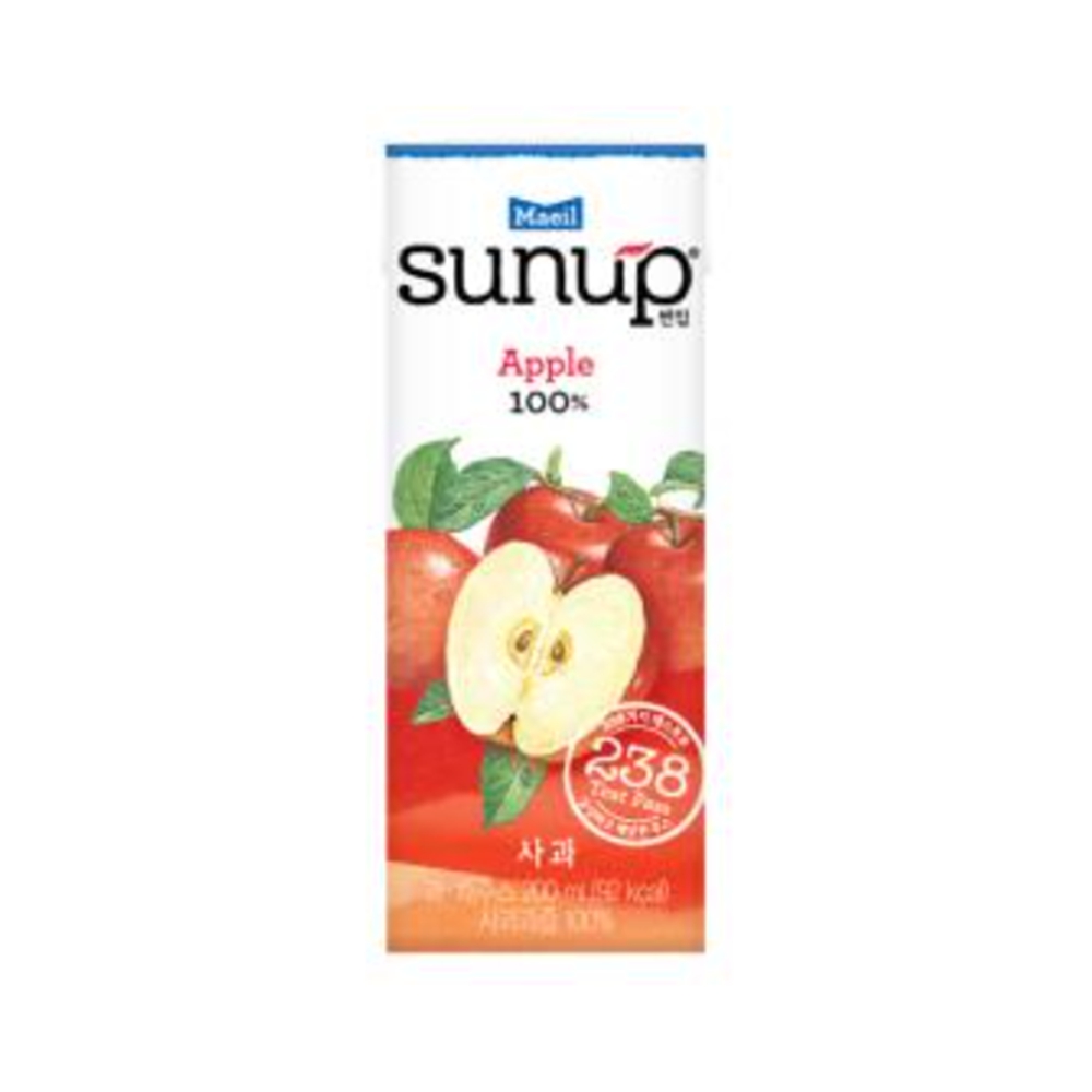 매일유업 썬업 사과 200ml 24개 : 꿀득몰