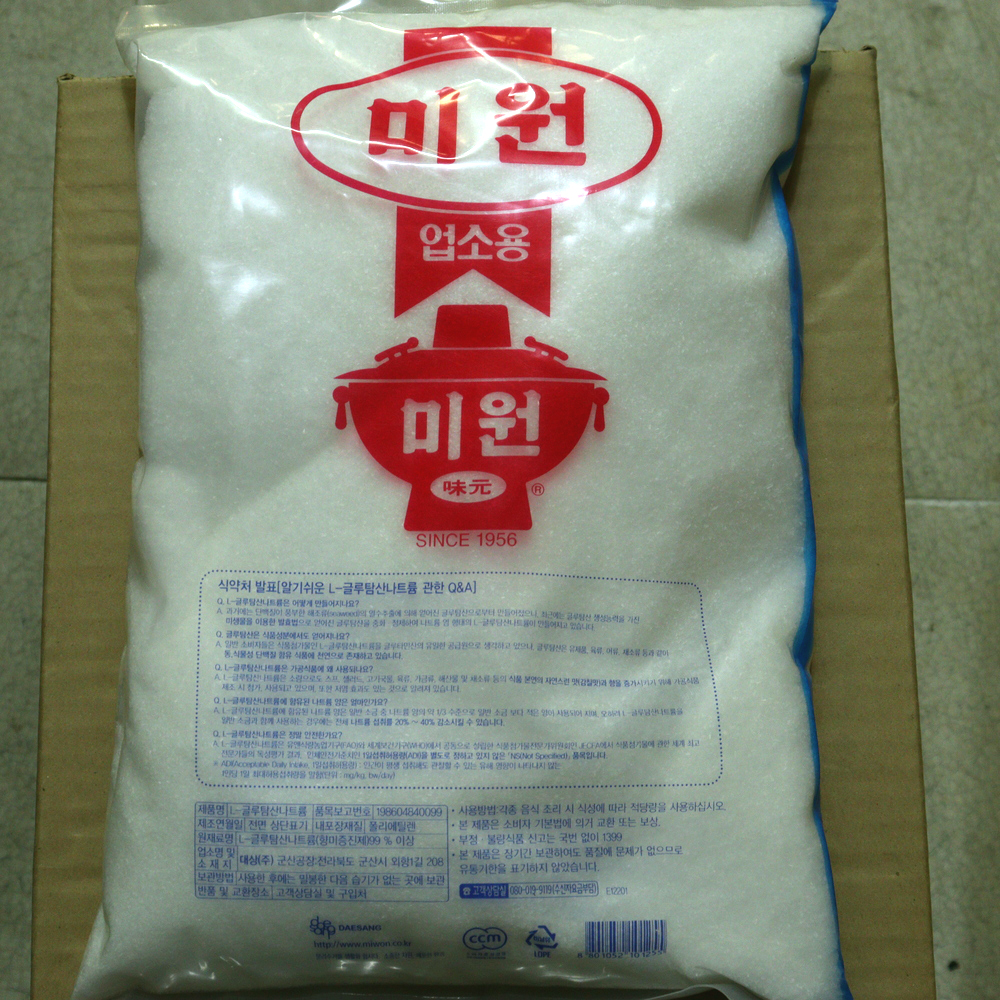 [의왕시 배달] 요리의 완성 미원 아미노산 핵산 3kg 업소용 [부곡 포진상회] : 동네시장 장보기
