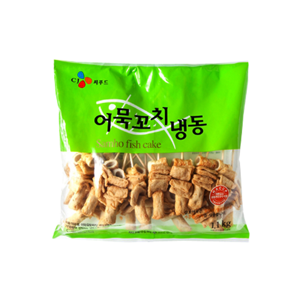 삼호 어묵꼬치 냉동 1.1kg x 1봉 (55g 20개입) : 에스플러스마켓