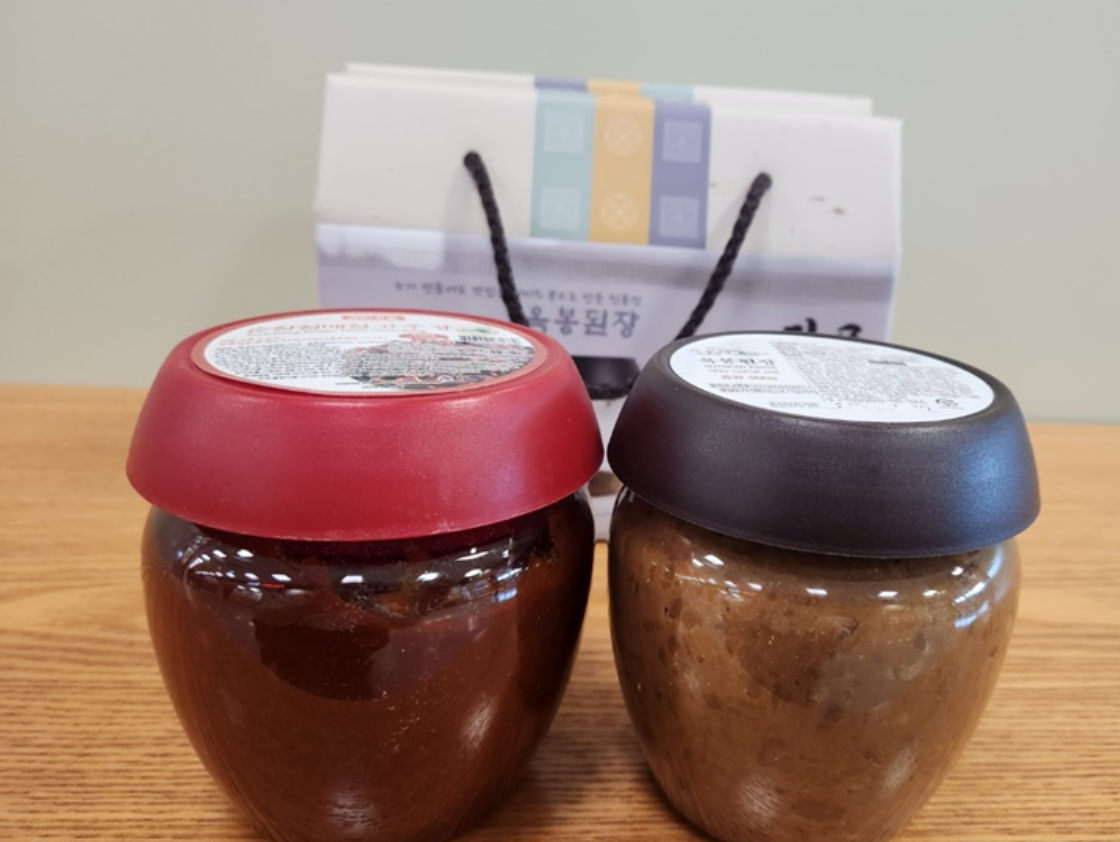 옥봉된장 1kg + 순창찹쌀고추장 1kg 세트 재래된장 : 핫 레그