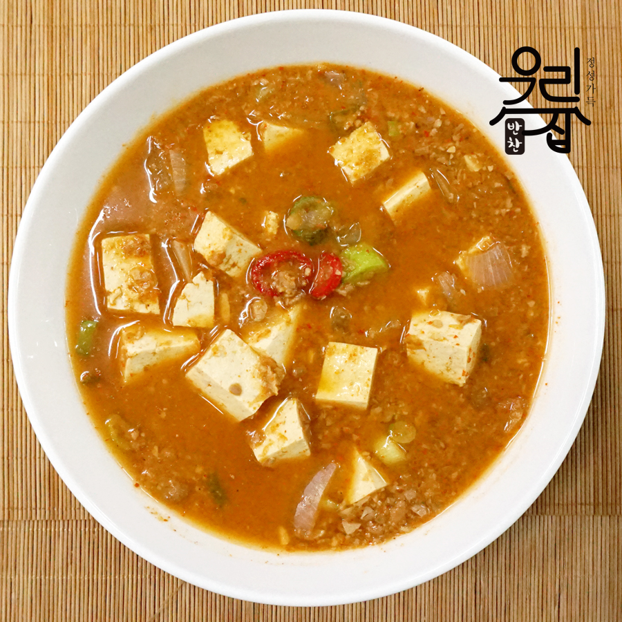 국산콩청국장700g 정성가득 우리집반찬 반찬거리 밑반찬 강원도청국장 : 정성가득 우리집반찬