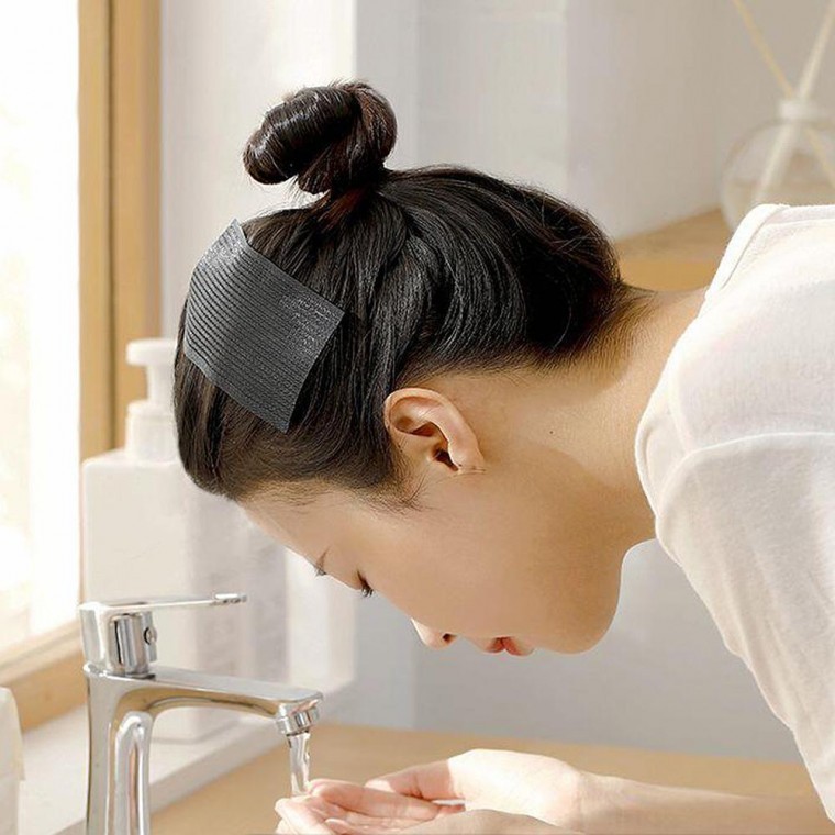 1미터 헤어 고정 패드 벨 크로 찍찍이 시트 앞머리 흘러내림 방지 잔머리 정리 : 데일리원샵