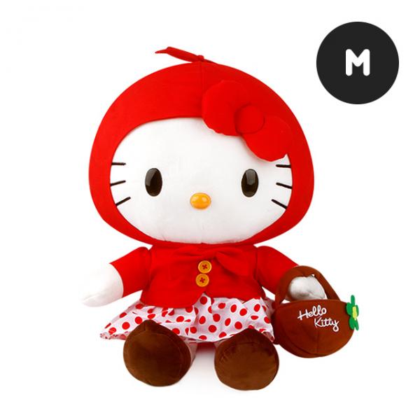 헬로 빨간망토 인형 쿠션 M 키티 쿠션 캐릭터 베개 동물 장난감 고양이 : 트로이몰