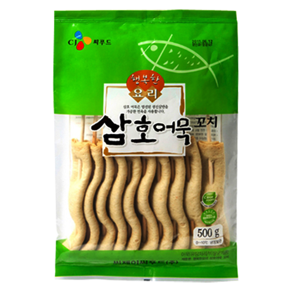 삼호 꼬치어묵 접사각 500g x 3봉 : 에스플러스마켓
