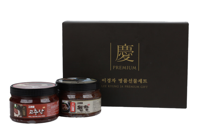 보령 고래들 전통 혼합 선물세트 (된장 500g 1개, 고추장 500g 1개) : 충남사회적경제 따숨몰