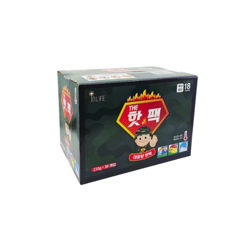 인라이프 대용량 낱개 국산 군인 핫팩 18시간 캠핑 낚시 : 슬기찬소비생활