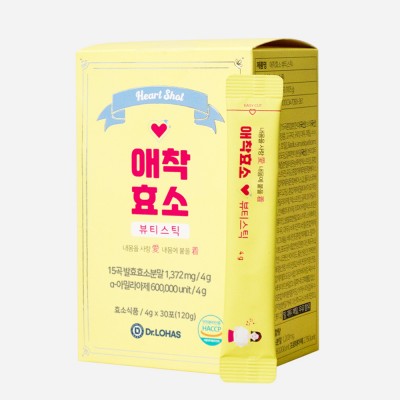 애착효소 뷰티스틱 15곡 발효효소분말 아밀라아제 함유 30포 1박스 : 선인라이프