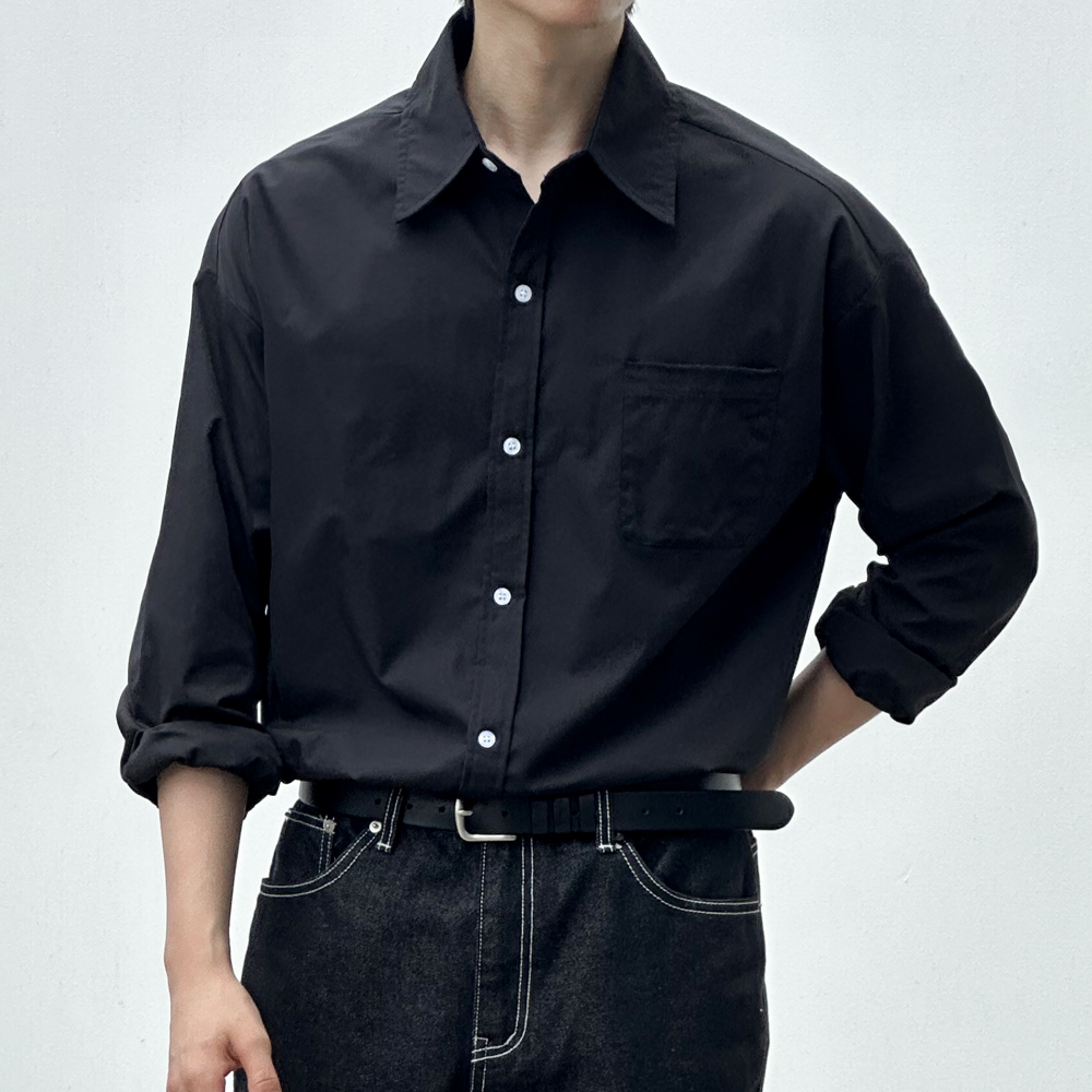 데일리 남성 오버핏 카라 PK셔츠 빅사이즈 : 아웃핏룸