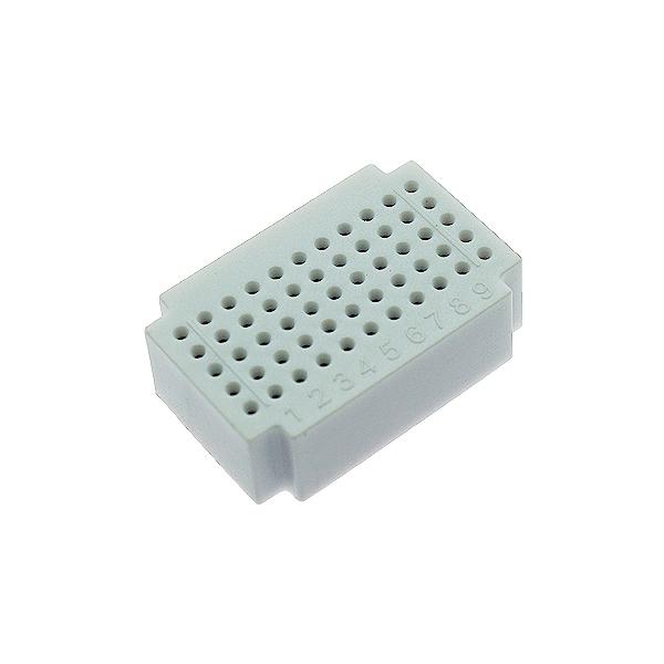 55핀 컬리 미니 브레드보드 흰색 5개 [PCB-BB-006] : 스마트포커스