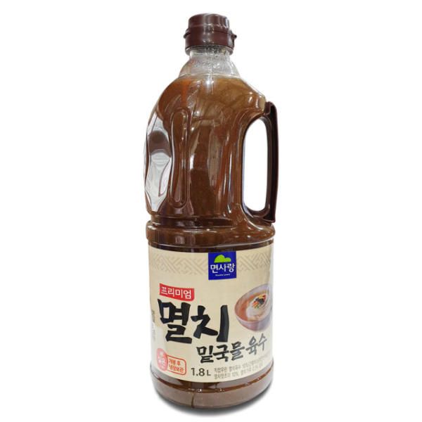 면사랑 프리미엄 밑국물 멸치육수1 8L 멸치액 멸치국물 11203441 : 세계로상회