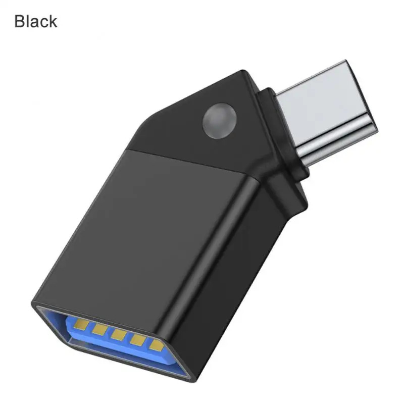 C타입-USB 3.0 OTG 어댑터 USB-C 수-USB 암 변환기 맥북 S20 USBC OTG 커넥터용 1-8 개 : 골드마이닝실버