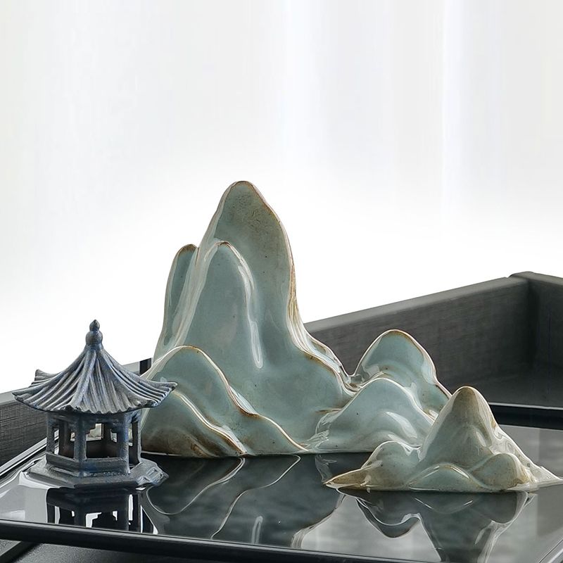 수집품 수석 원석 천연석 장식 선물 개업 풍수 산수경석 화석 골동품 표본 관상용 장식품 : 회색 토끼와 세계 여행