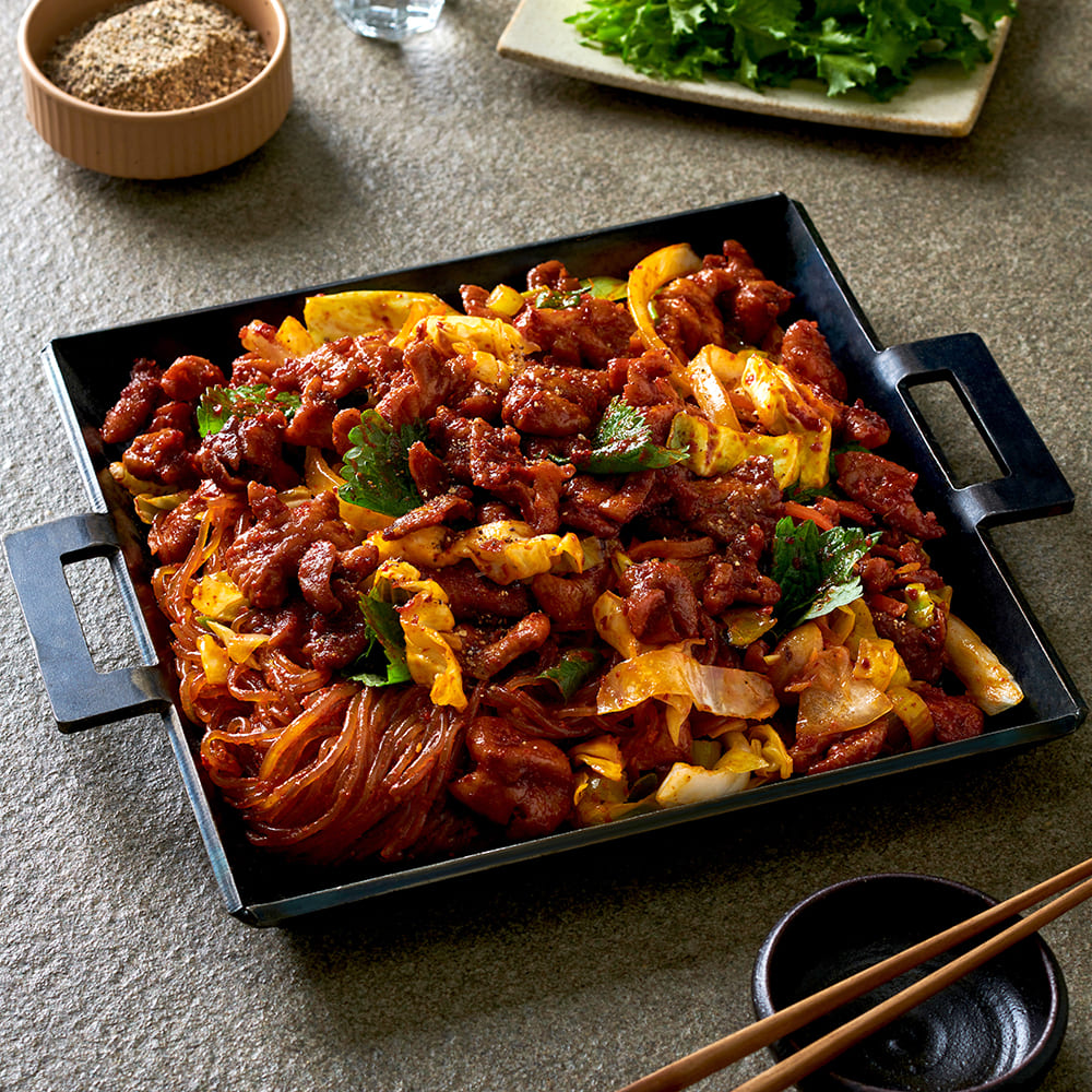 [쿡솜씨] 왕십리 야채곱창 2인분(690g) 밀키트 간편조리 : 경기도주식회사