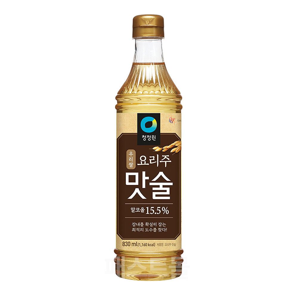 청정원 우리쌀 요리주 맛술 830ml : 패스트몰 스토어