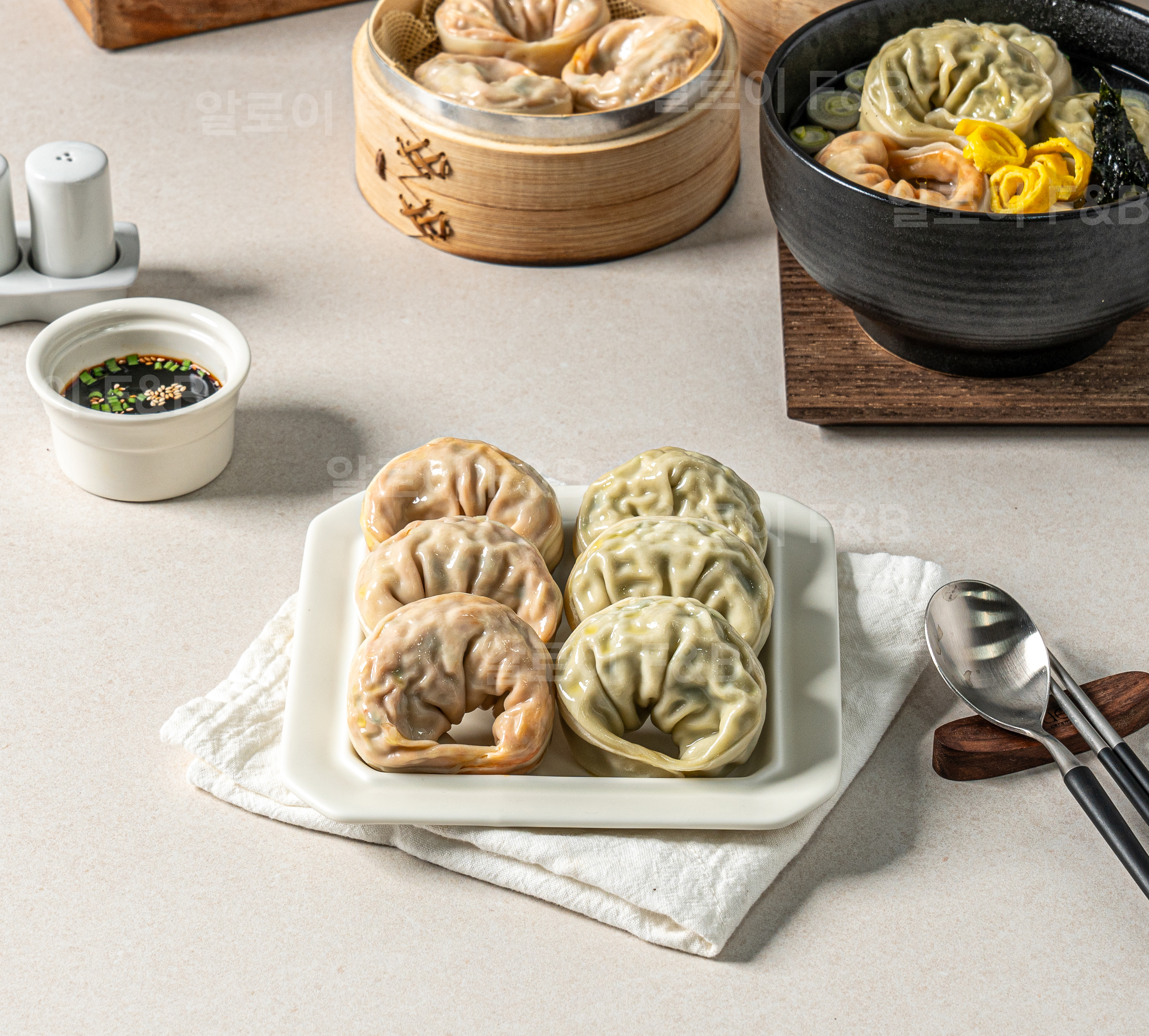전주한옥 왕만두 고기/김치 70g×15개입 / 1,050g 대용량 / 냉동 간편식 : 알로이 수입청과