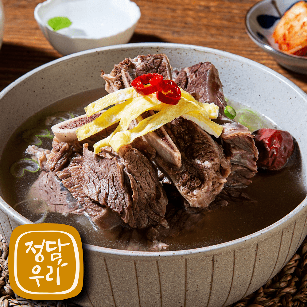 [맛들식품] 정담우리 갈비탕 500gx3팩 즉석탕 : 경기도주식회사