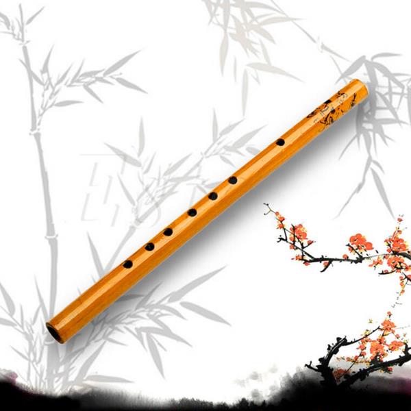 중국피리 1개 중국 전통 6 홀 대나무 피리 수직 플루트 클라리넷 학생 악기 색상 : 가온 직구몰2