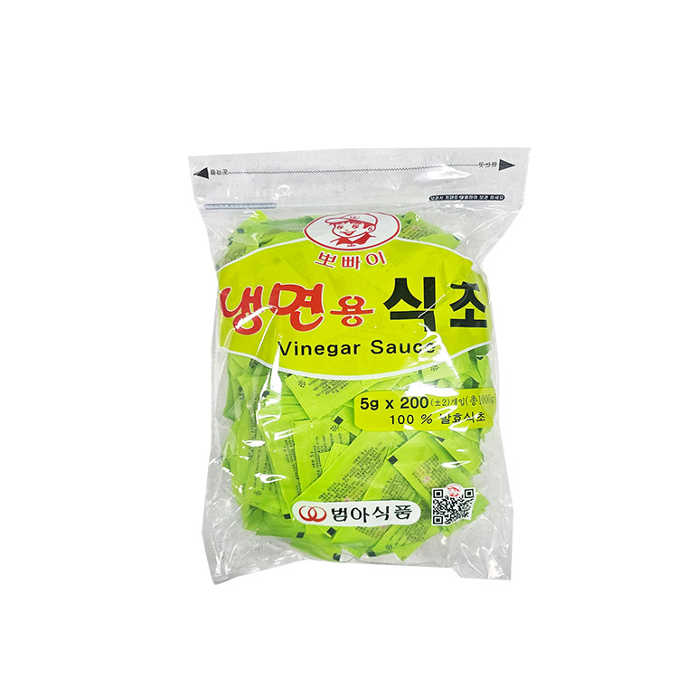 범아식품 뽀빠이 냉면 식초 일회용 5g x 200봉 : 당장만나