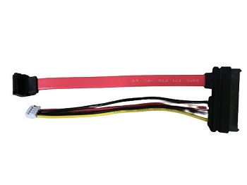 2in1 SATA 케이블 20CM [SATA-2001] : 티에스엘