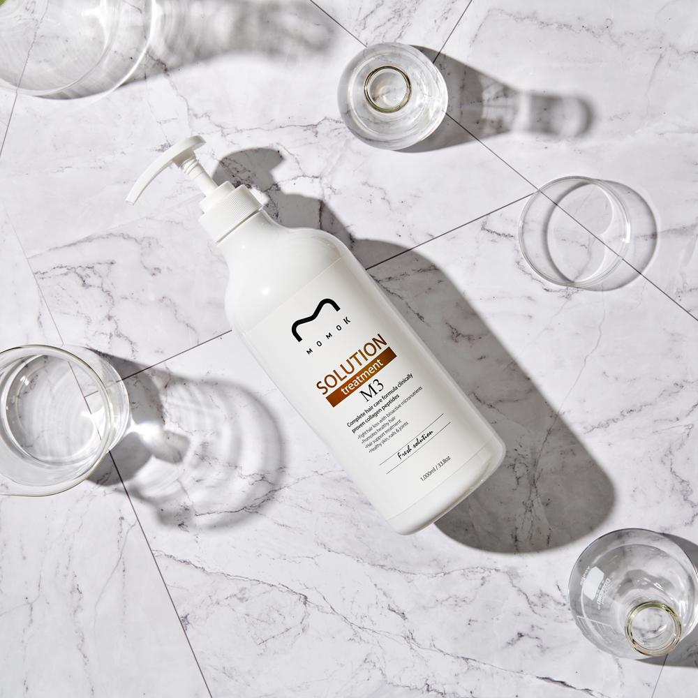 모모케이 오리지널 솔루션 트리트먼트 1000ml 대용량 헤어팩 : 모모케이