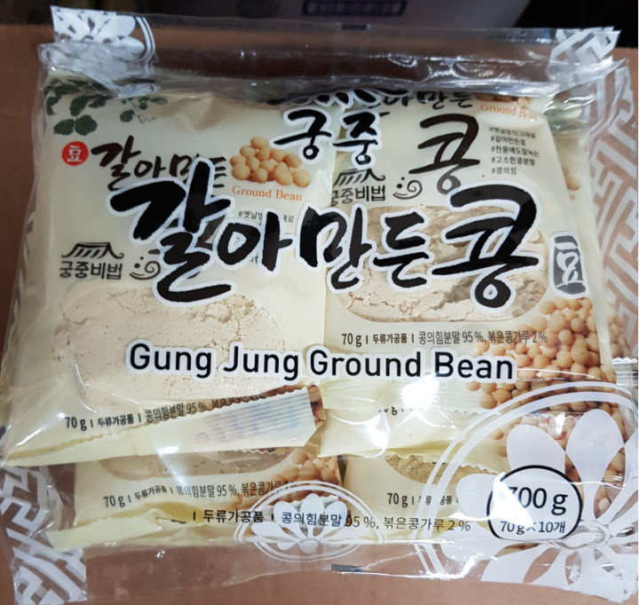 궁중비법 콩가루 700g x 12봉지 갈아만든콩 콩국수용 미진푸드 : 홍성팩